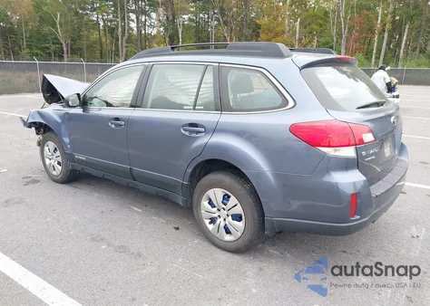 2013 Subaru Outback 2.5I из США, поврежденный, VIN 4S4BRBAC2D3253890